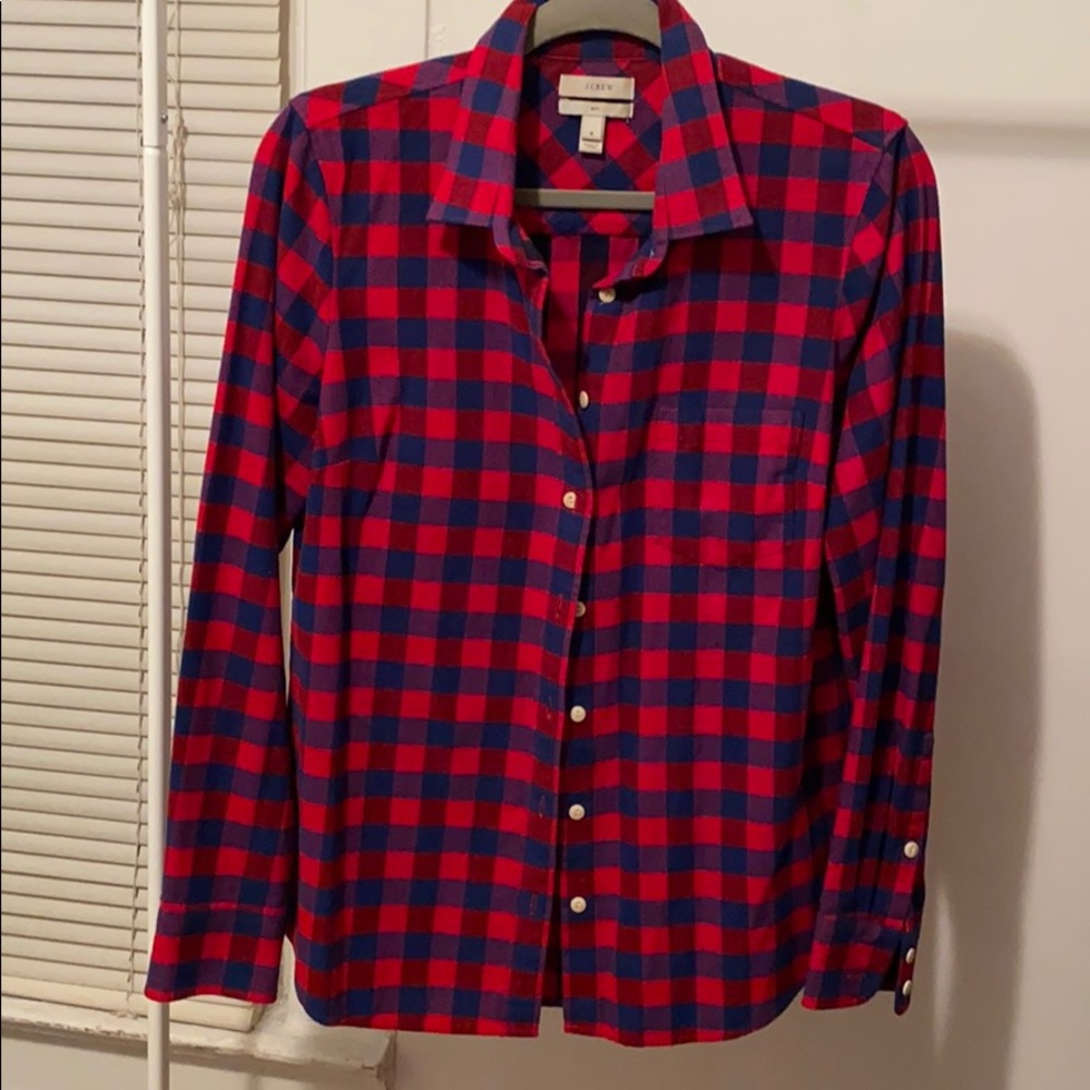 J Crew Buffalo Plaid Shirt